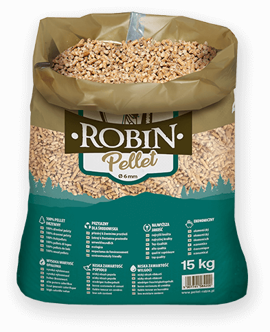 worek pelletu opałowego Robin do kupienia w Sulejowie lub sklepie internetowym